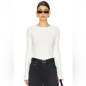 Citizens Of Humanity Ribbed Long Sleeve Tee